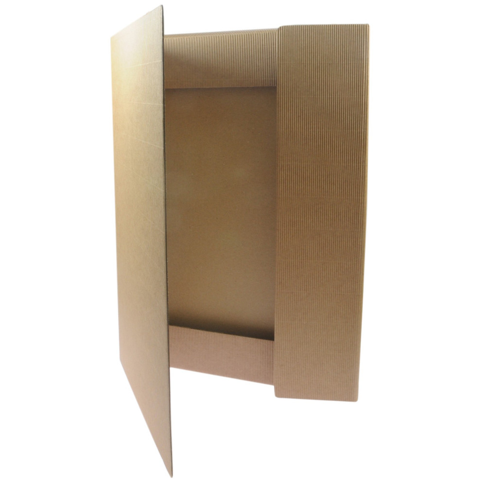Cardboard Eco folder with rubber closure A4 - Leniar