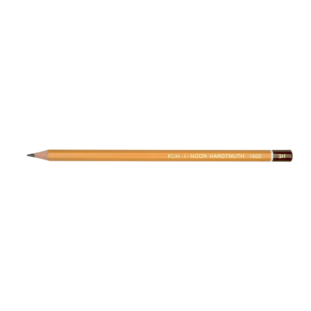 Ołówek grafitowy 1500 - Koh-I-Noor - 3H