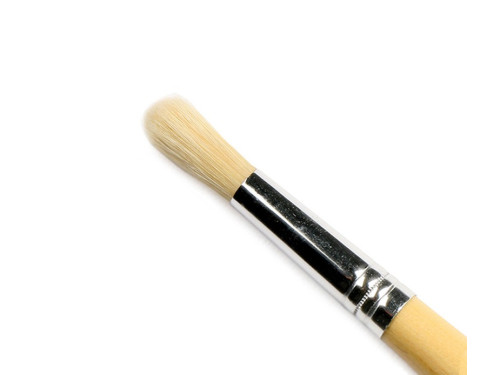 Round, bristle, 6003R brush - Renesans - long handle, no. 1