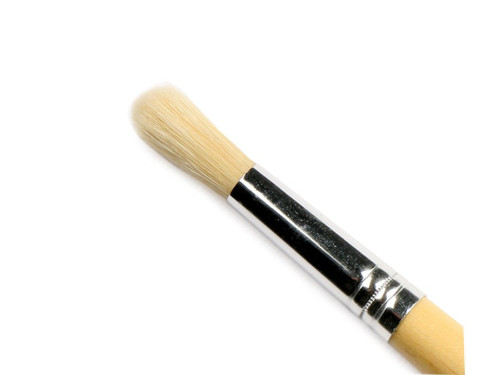 Round, bristle, 6003R brush - Renesans - long handle, no. 3