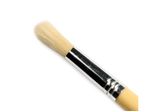Round, bristle, 6003R brush - Renesans - long handle, no. 7