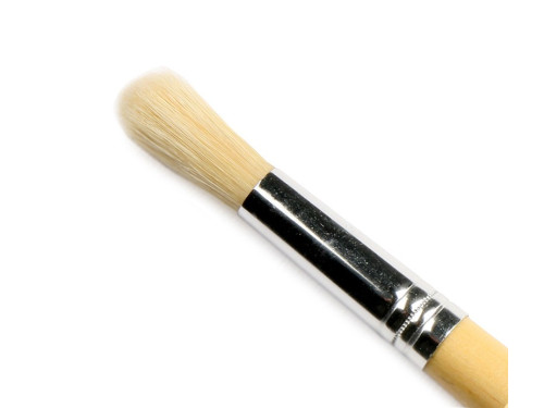 Round, bristle, 6003R brush - Renesans - long handle, no. 8
