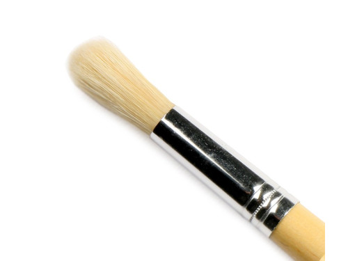 Round, bristle, 6003R brush - Renesans - long handle, no. 9