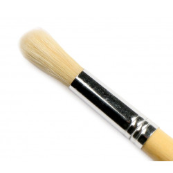 Round, bristle, 6003R brush - Renesans - long handle, no. 10