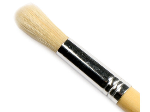 Round, bristle, 6003R brush - Renesans - long handle, no. 12