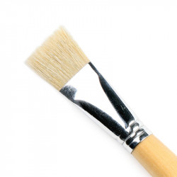 Bristle brush, natural Renesans J6028R-18