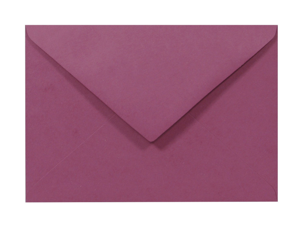 Woodstock Envelope 140g - C6, Malva, dark pink