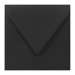 Sirio Color Envelope 115g - K4, Nero, black