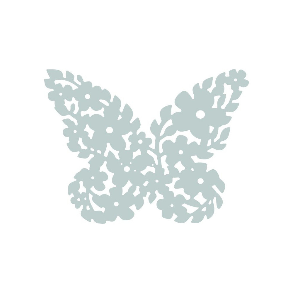 Wykrojnik Sizzix Thinlits Die - Floral Butterfly
