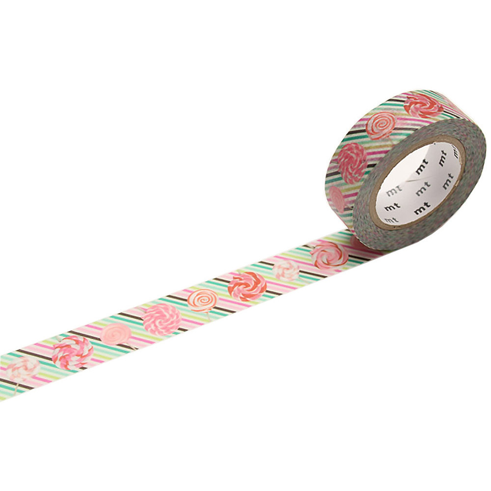 Taśma papierowa washi - MT Masking Tape - Candy, 10 m