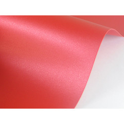Papier Sirio Pearl 300g - Red Fever, czerwony, A4, 20 ark.