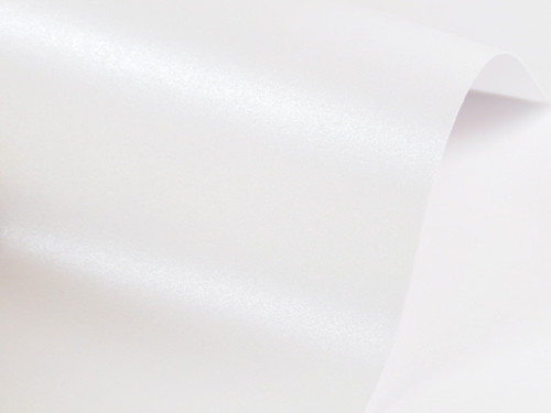 Papier Sirio Pearl 230g - Ice White biały A4