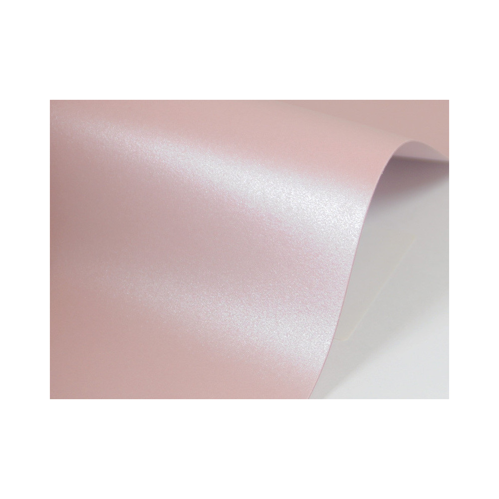 Sirio Pearl Paper 300g - Misty Rose, pink, A4, 20 sheets