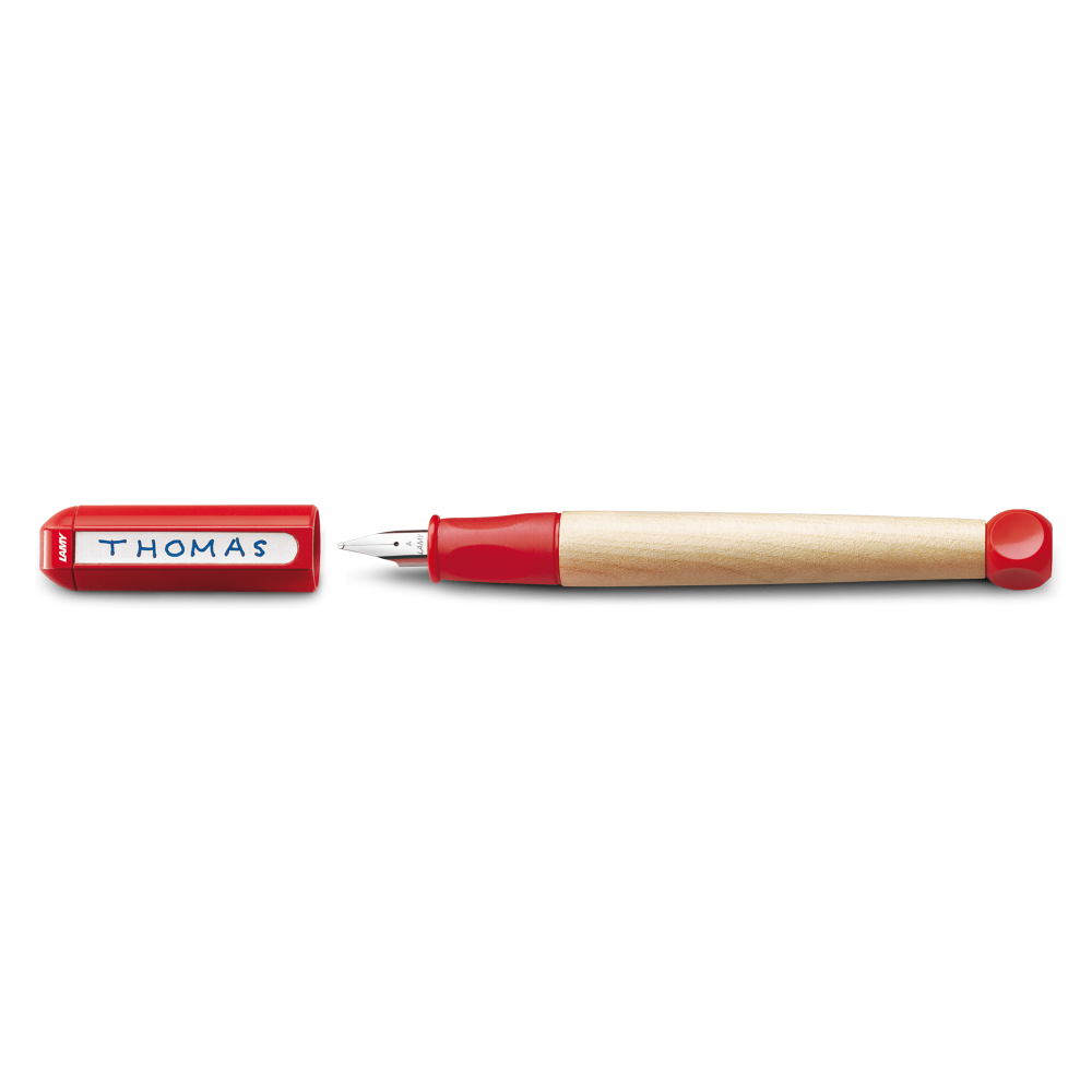 Fountain pen abc - Lamy - red, LH