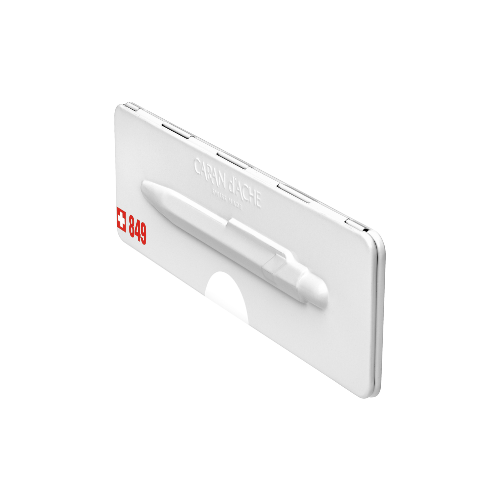Długopis 849 Pop Line z etui - Caran d'Ache - biały