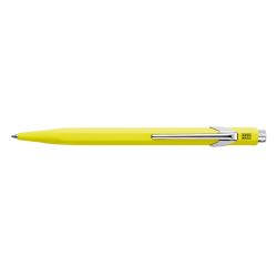 849 Pop Line, yellow ballpoint pen - Caran d'Ache
