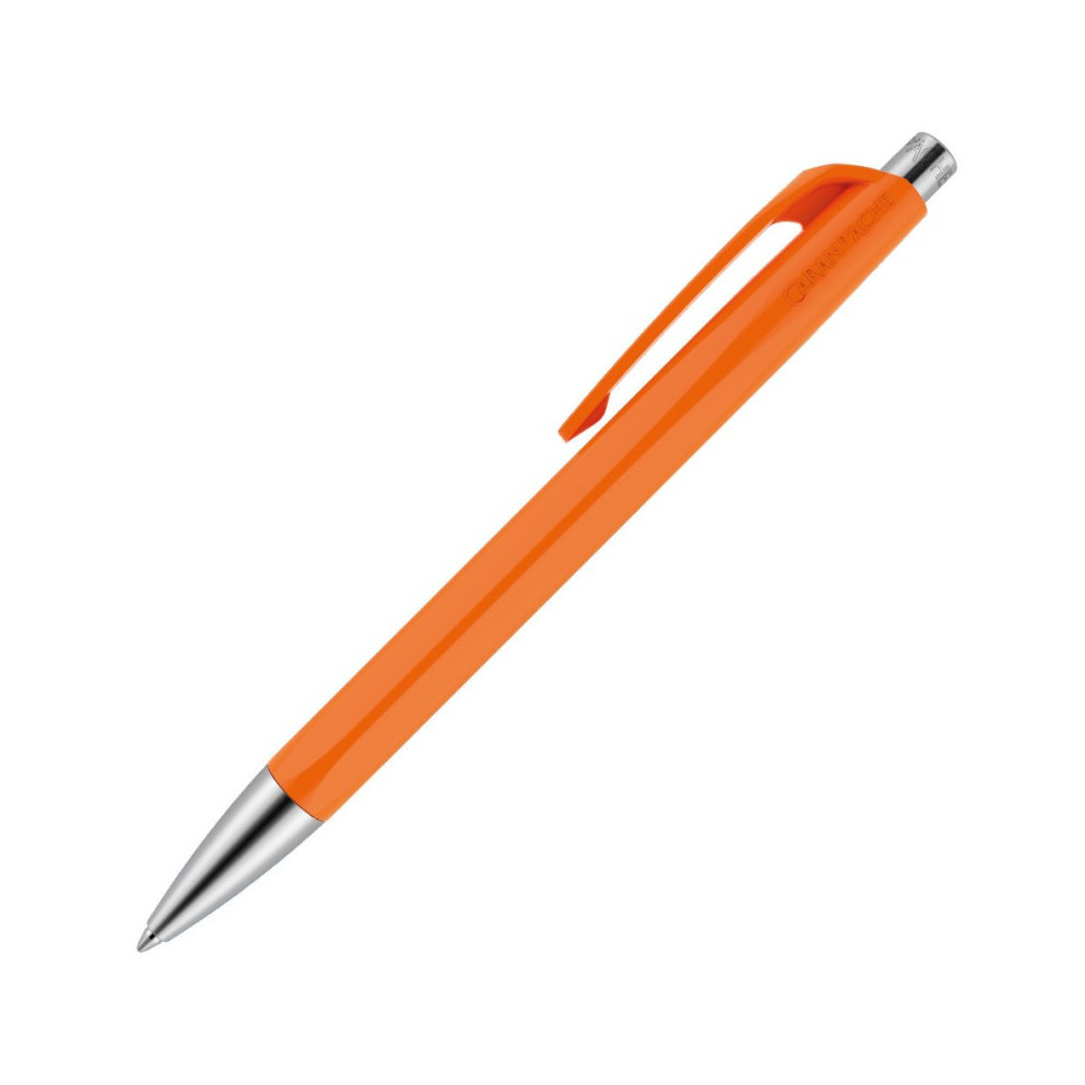 Ballpoint pen 888 Infinite, orange - Caran d'Ache