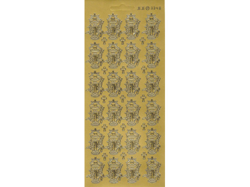 Stickersy - Kielichy ze zbożem 3348 Gold