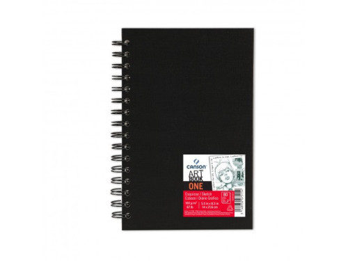 Sketchbook Art Book One 14 x 21,6 cm - Canson - spiral-bound, 100 g, 80 sheets