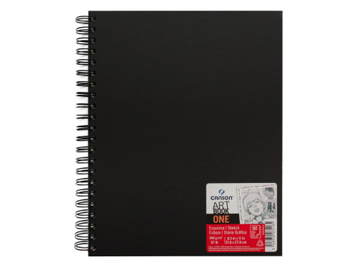 Szkicownik Art Book One 21,6 x 27,9 cm - Canson - spirala, 100 g, 80 ark.