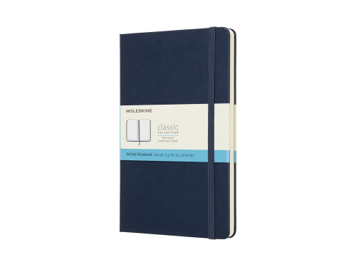 Notebook Moleskine - Dotted Hard Sapphire L 70g/m2
