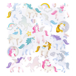 Stickers - Unicorns, 26 pcs
