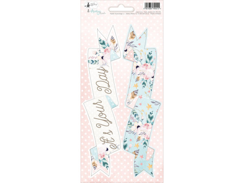 Sticker sheet Cute & Co. 03 party, 10,5 x 23 cm