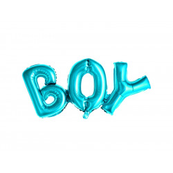 Foil balloon Boy - blue, 67 x 29 cm