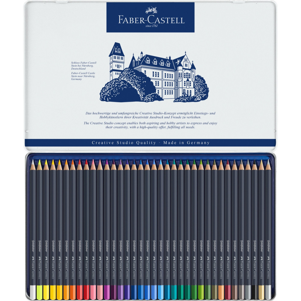 Zestaw kredek ołówkowych Goldfaber - Faber-Castell - 36 kolorów