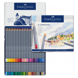 Watercolor pencils Goldfaber 48 col. - Faber-Castell