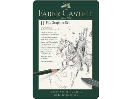 Small set of pencils and graphite Pitt - Faber-Castell