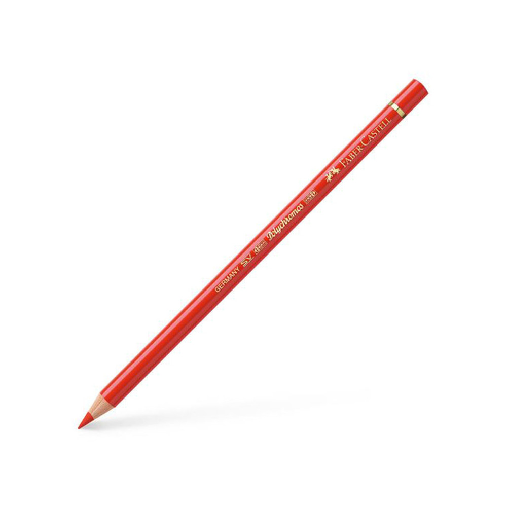 Polychromos Artists' Colour Pencil - Faber-Castell - 117, Light Cadmium Red