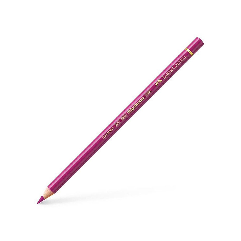 Polychromos Artists' Colour Pencil - Faber-Castell - 125, Middle Purple Pink