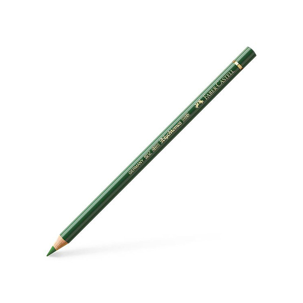 Polychromos Artists' Colour Pencil - Faber-Castell - 167, Permanent Green Olive