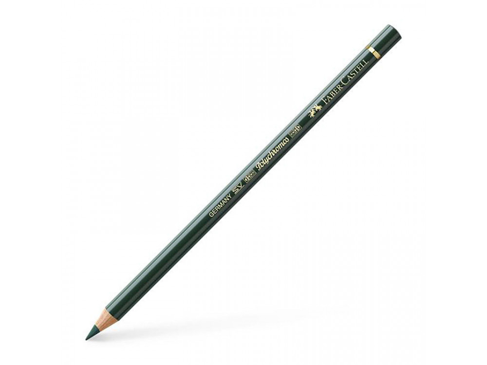 Polychromos Artists' Colour Pencil - Faber-Castell - 278, Chrome Oxide Green