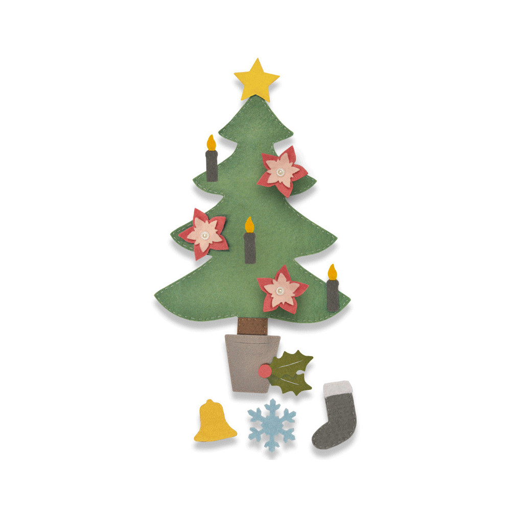 Sizzix Thinlits Bigz Plus Dies - Christmas Tree 2