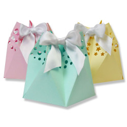 Zestaw wykrojników Thinlits - Sizzix - Star Gift Bag