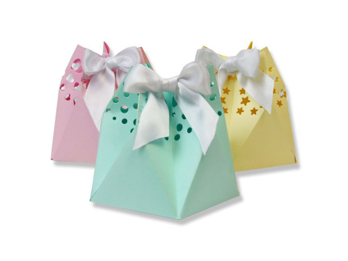 Zestaw wykrojników Thinlits - Sizzix - Star Gift Bag