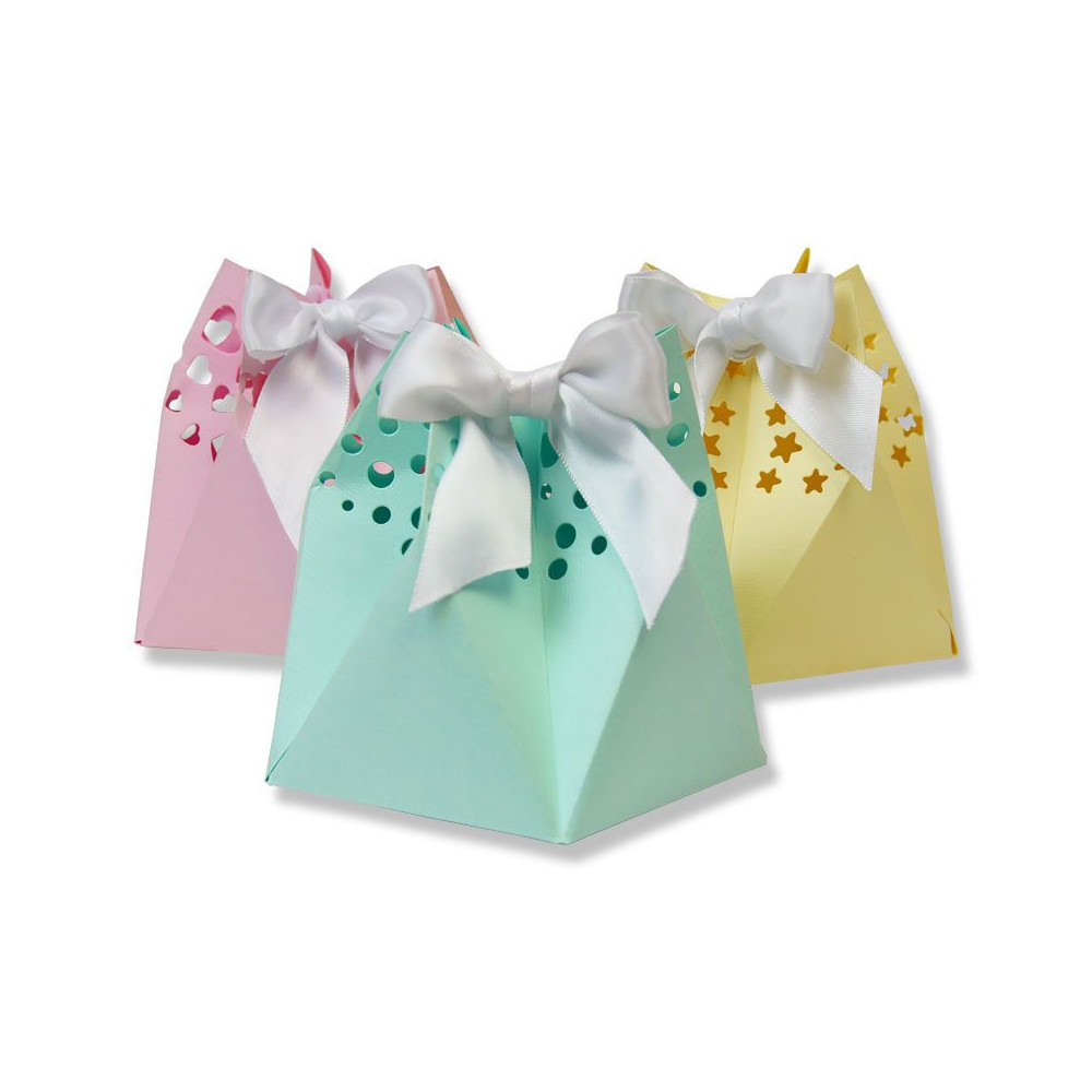 Zestaw wykrojników Thinlits - Sizzix - Star Gift Bag