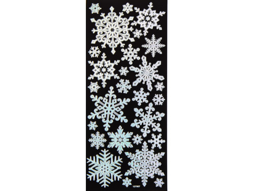 Stickers - Snowflakes, 27 pcs