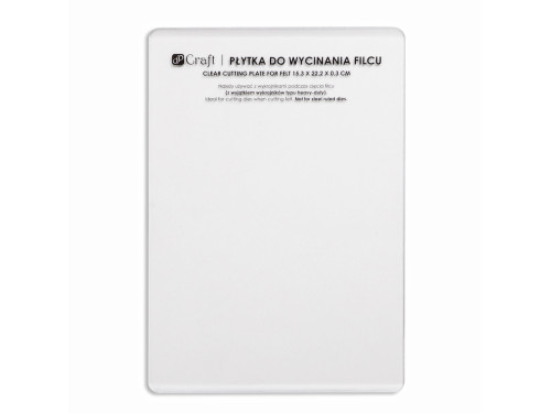 Felt cutting plate
