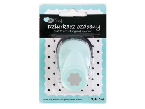 Dziurkacz ozdobny Kwiatek - DpCraft - 1,6 cm