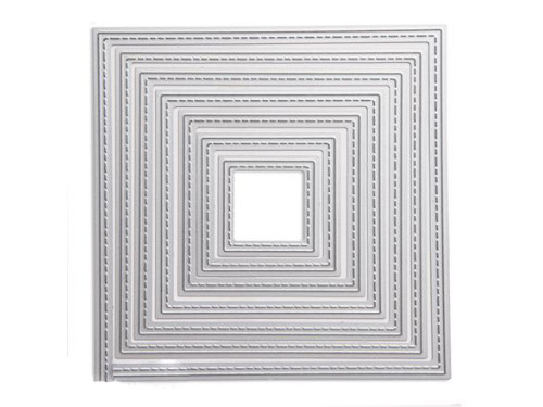 Set of cutting dies - Squares, 7 pcs.
