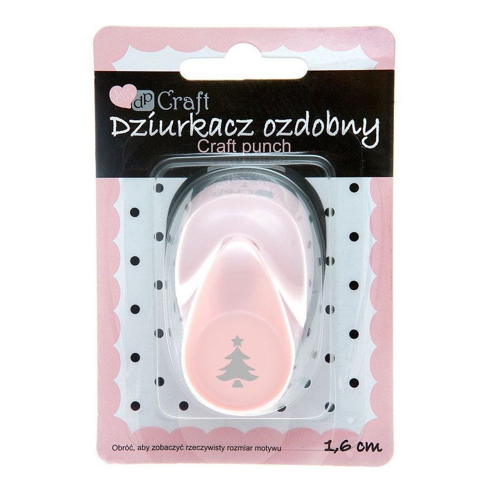 Dziurkacz ozdobny Choinka - DpCraft - 1,6 cm