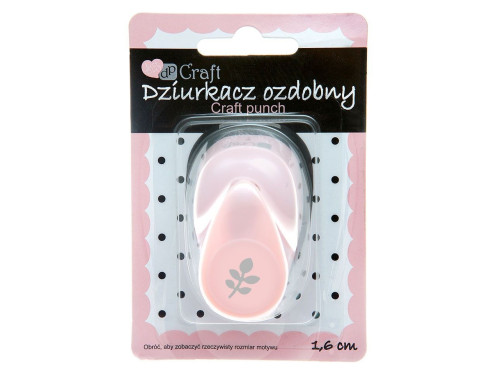 Dziurkacz ozdobny Gałązka - DpCraft - 1,6 cm