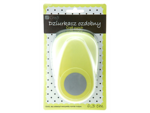 Dziurkacz ozdobny Koło - DpCraft - 6,3 cm