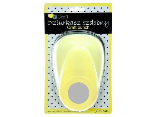 Dziurkacz ozdobny Koło - DpCraft - 7,5 cm