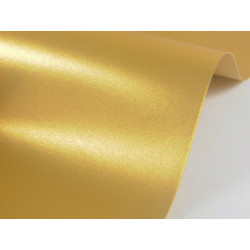 Sirio Pearl Paper 125g - Aurum, gold, A4, 20 sheets