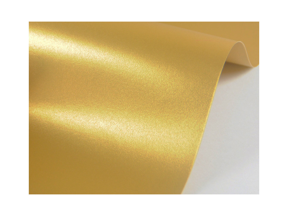 Sirio Pearl Paper 125g - Aurum, gold, A4, 20 sheets