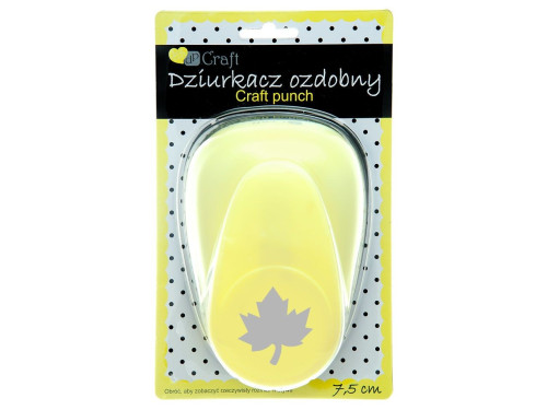 Dziurkacz ozdobny Liść klonu - DpCraft - 7,5 cm
